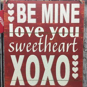 Be Mine Door Sign